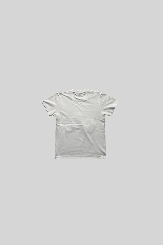 WOMAN's "A" LOGO TEE(SPANGLE SILVER)