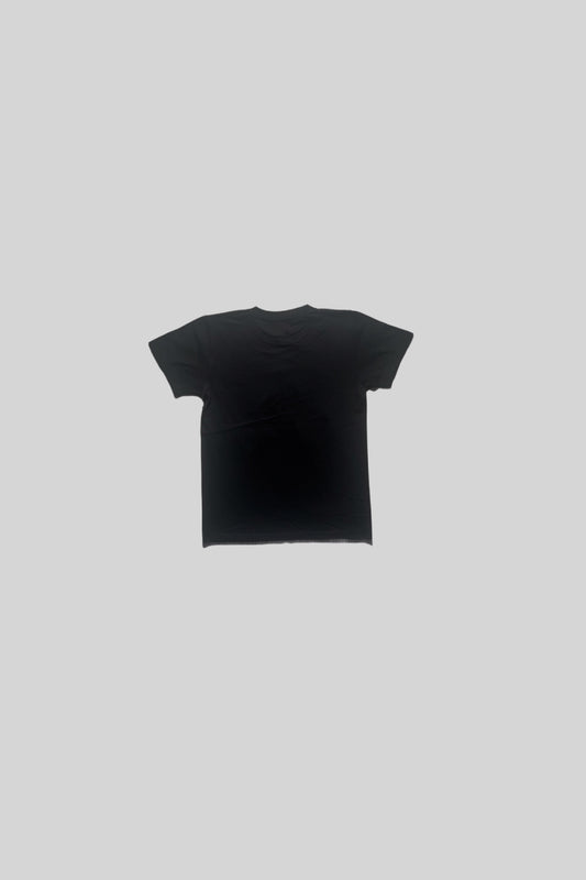 WOMAN's "A" LOGO TEE(SPANGLE BLACK)