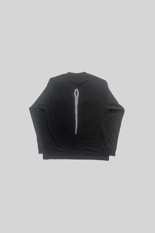 "RECHNICS" L/S TEE(BLACK)