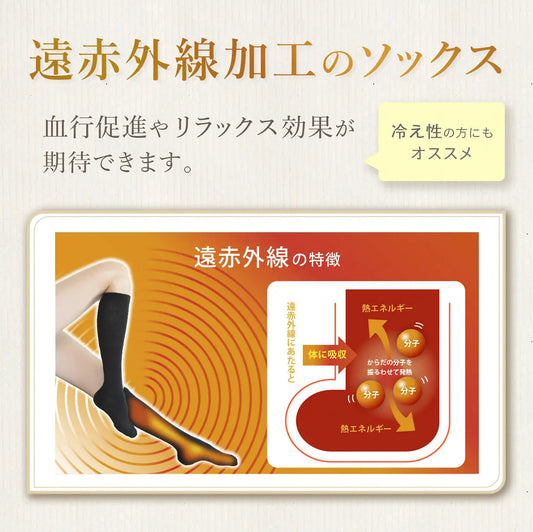 遠赤外線着圧ソックス ノーマルタイプ