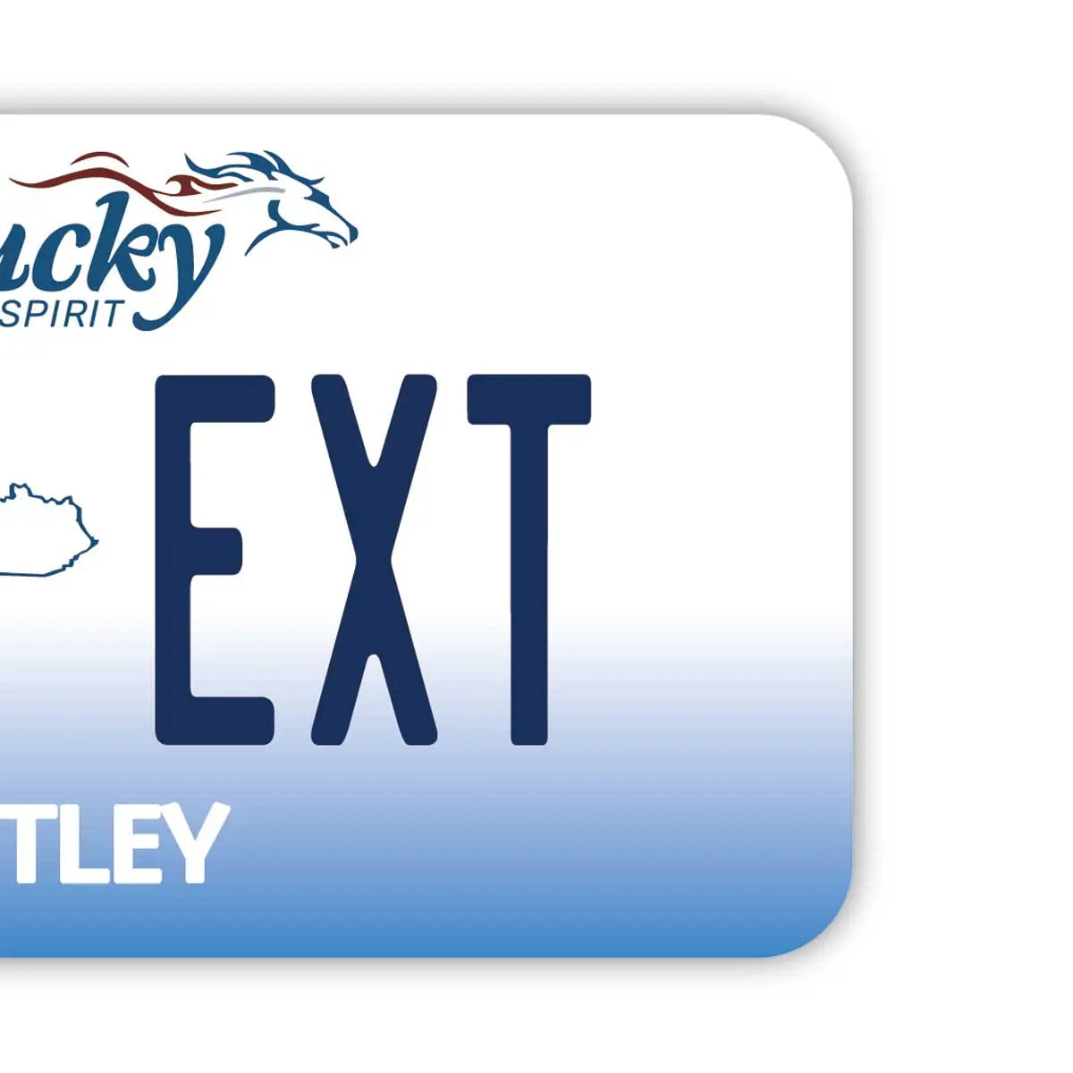 【ラゲッジタグ】ケンタッキー2005/オリジナルアメリカナンバープレート型・おしゃれ ・紛失防止タグ