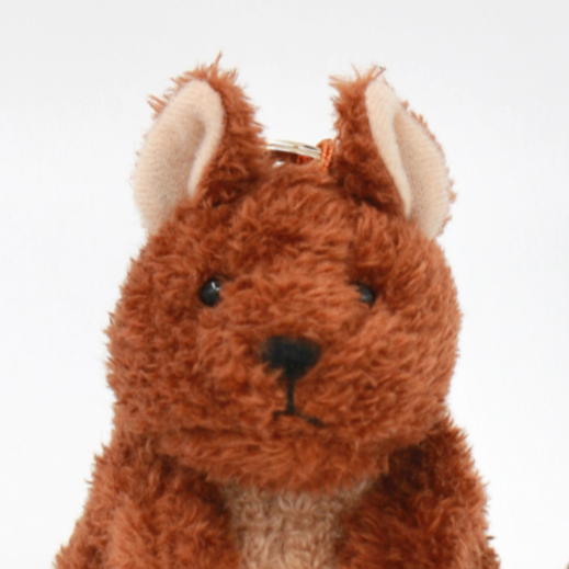 デグーのぬいぐるみチャーム(アグーチ)