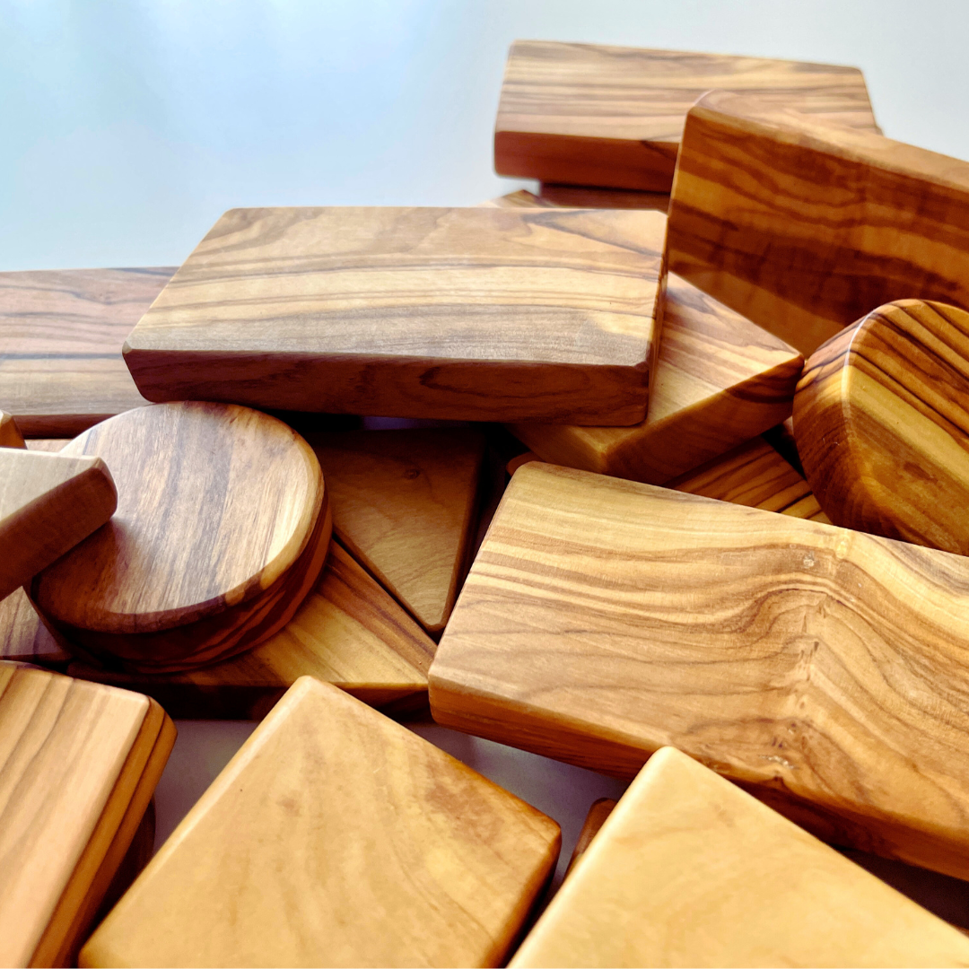 Piece of Olive - オリーブのつみき(40個セット)