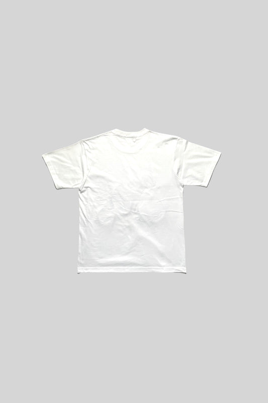 "A" LOGO TEE(SPANGLE SILVER)