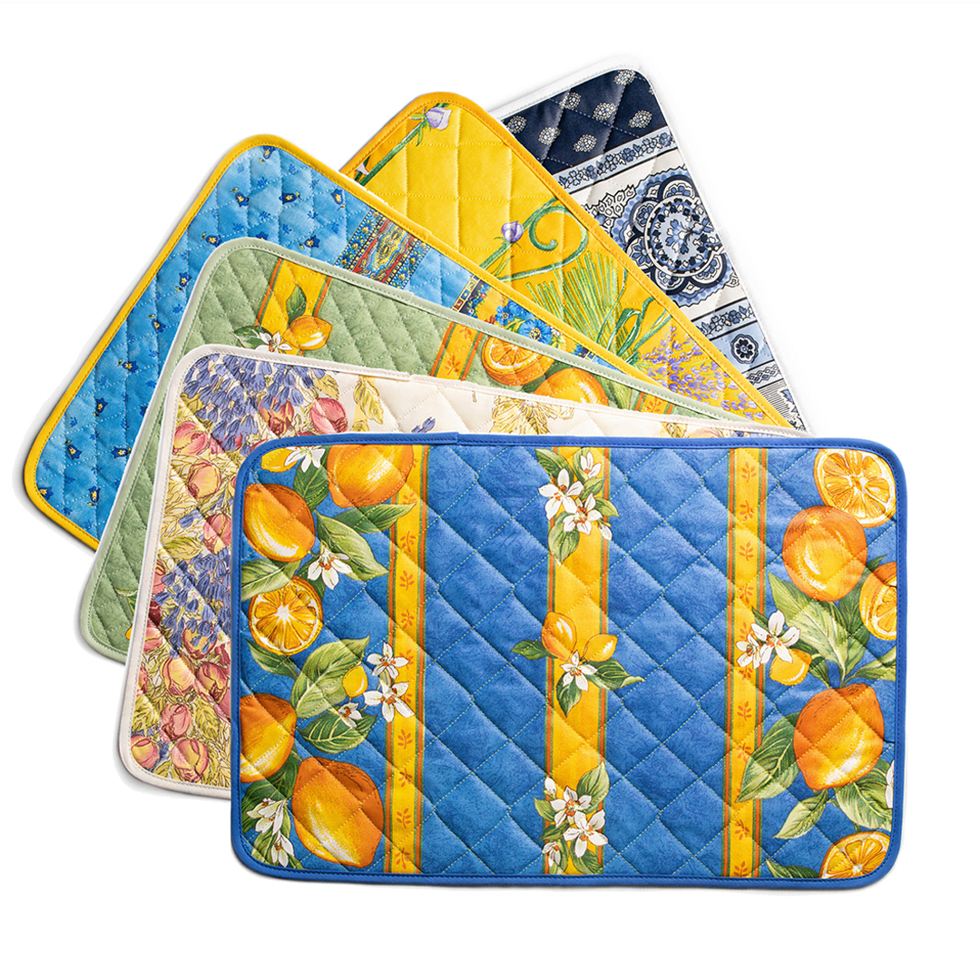 撥水フランスキルトマット(アンディエンヌ)