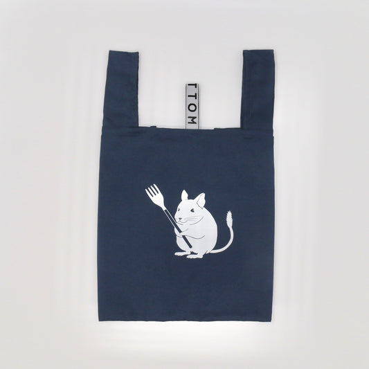 デグー ランチエコバッグ(ネイビー)