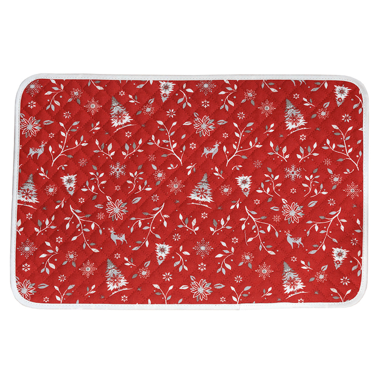 撥水フランスキルトマット(ナチュール)