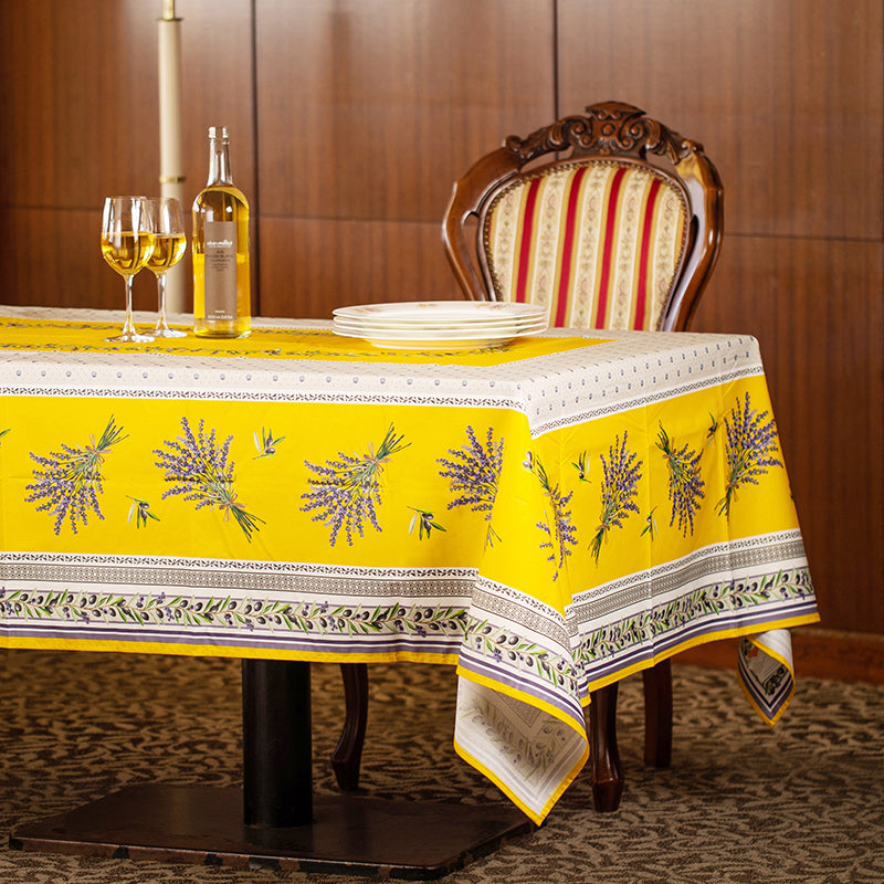 ラベンダーテーブルクロス200(撥水)