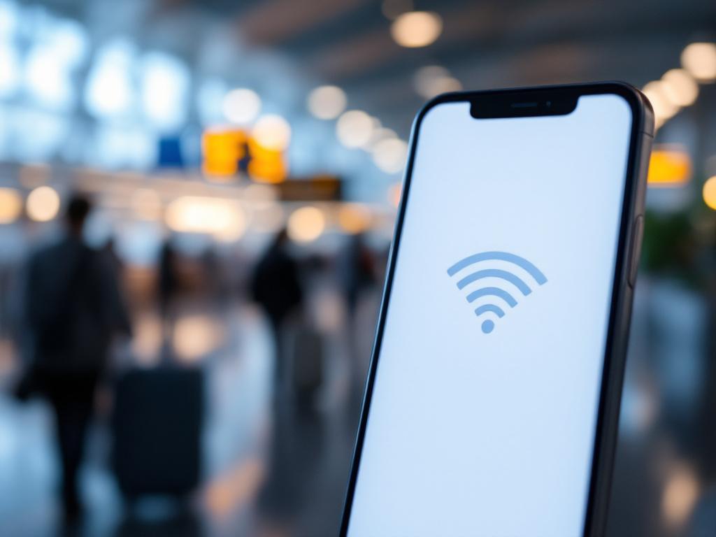 海外旅行向けeSIMデータ通信のイメージ