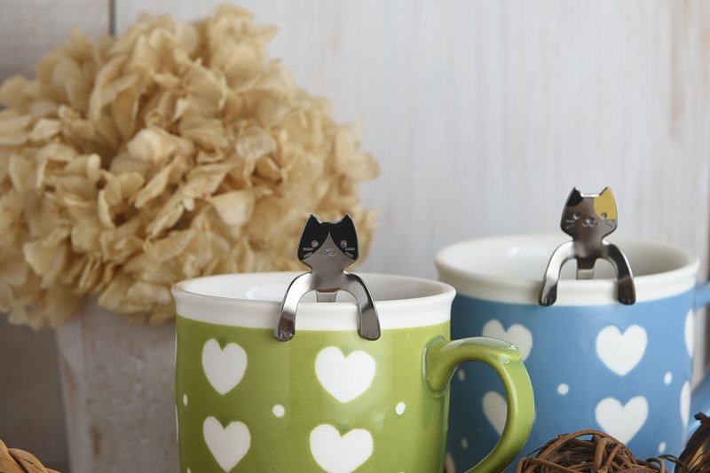 Japanese Cat Spoon – Mikene Cat｜Made in Tsubame-Sanjo Stainless Steel Cutlery