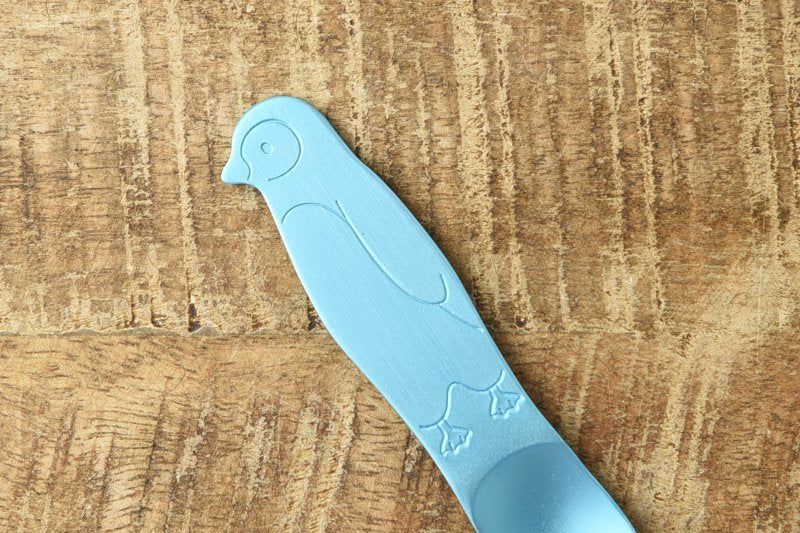 Takakuwa Aluminum Ice Cream Spoon – Tsubame-Sanjo Animal Series (Polar Bear / Penguin / Flamingo)