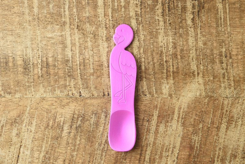 Takakuwa Aluminum Ice Cream Spoon – Tsubame-Sanjo Animal Series (Polar Bear / Penguin / Flamingo)