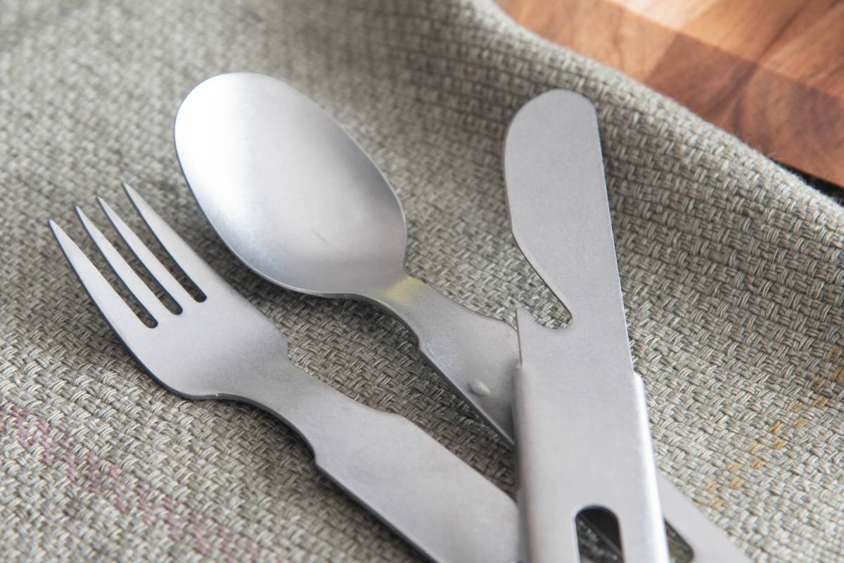 Tsubame-Sanjo Stainless Steel Cutlery &amp; Lunch Plate | 燕三条不鏽鋼露營餐具 × 不鏽鋼餐盤