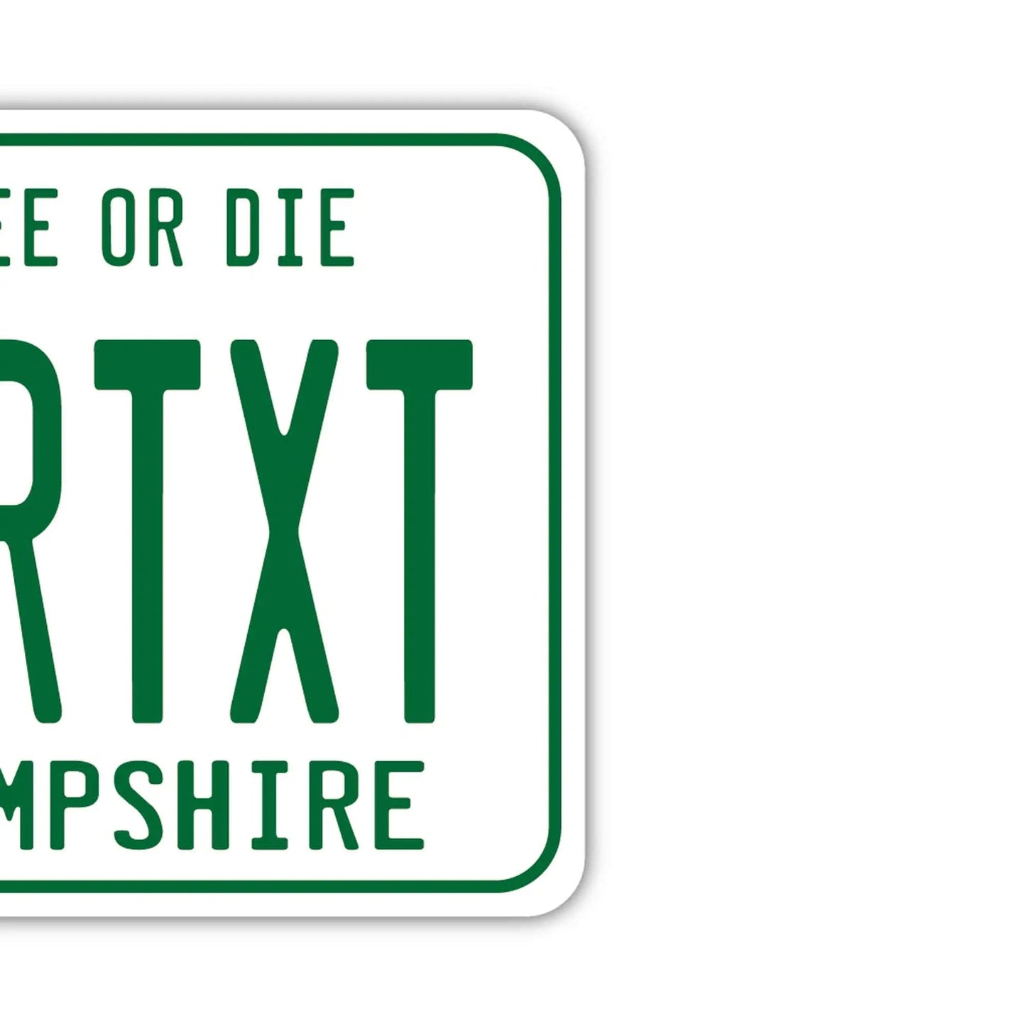 【ミラータグ】ニューハンプシャー1980s/オリジナルアメリカナンバープレート型エアフレッシュナー