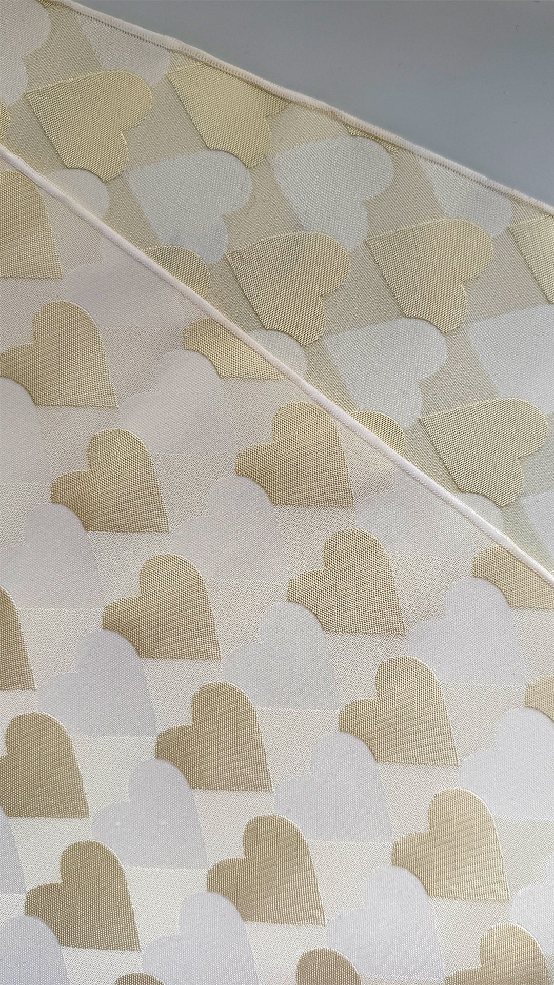 【訳あり】兵児帯 大人のへこ帯 ハート レジメンタル 鱗柄 かわいい ミルク 白