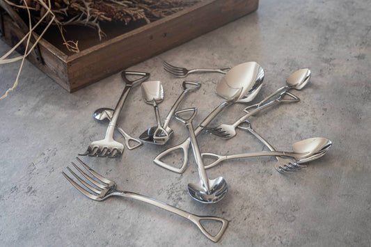 Shovel Spoon & Fork Collection – Tsubame-Sanjo Stainless Steel Cutlery