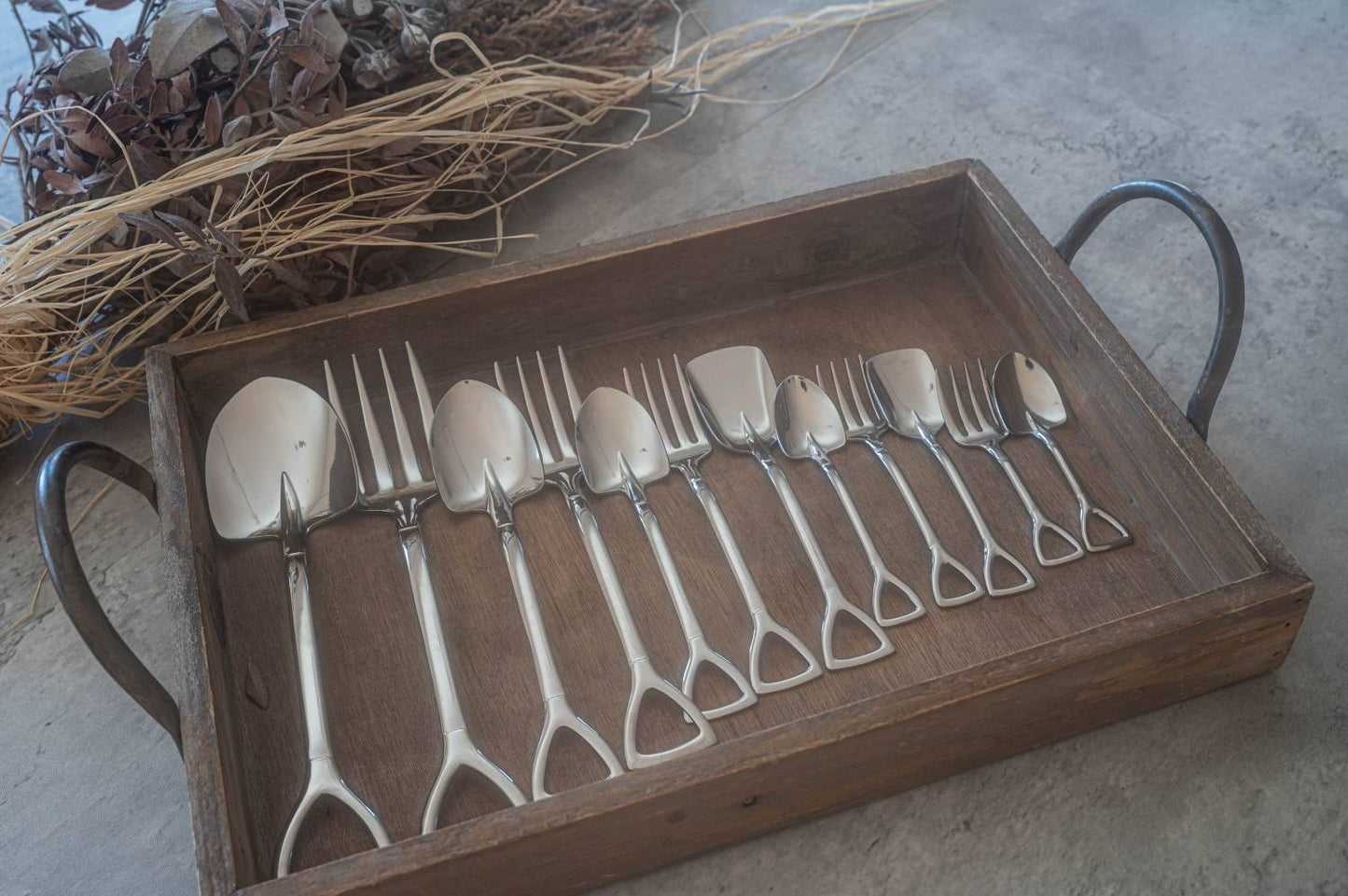 Shovel Spoon & Fork Collection – Tsubame-Sanjo Stainless Steel Cutlery