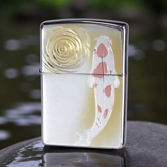 【Koi ZIPPO Lighter】｜The Current Within
