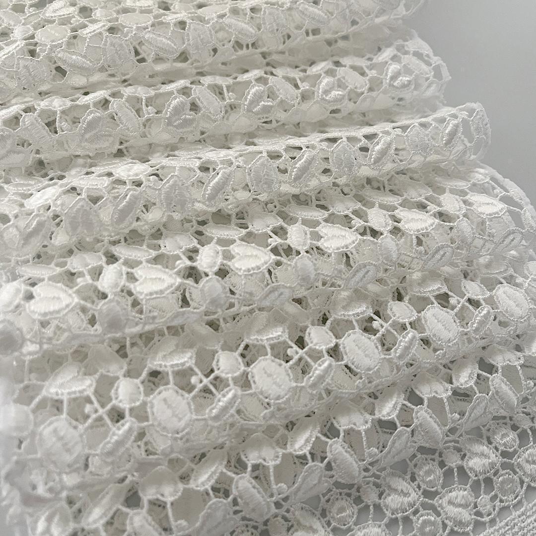 半衿 ハートビーンズのレース オフ白 半襟 レトロ 成人式 前撮り かわいい