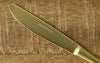 Matte Gold Dessert Knife – Japanese Stainless Steel Cutlery｜Made in Tsubame-Sanjo, Japan