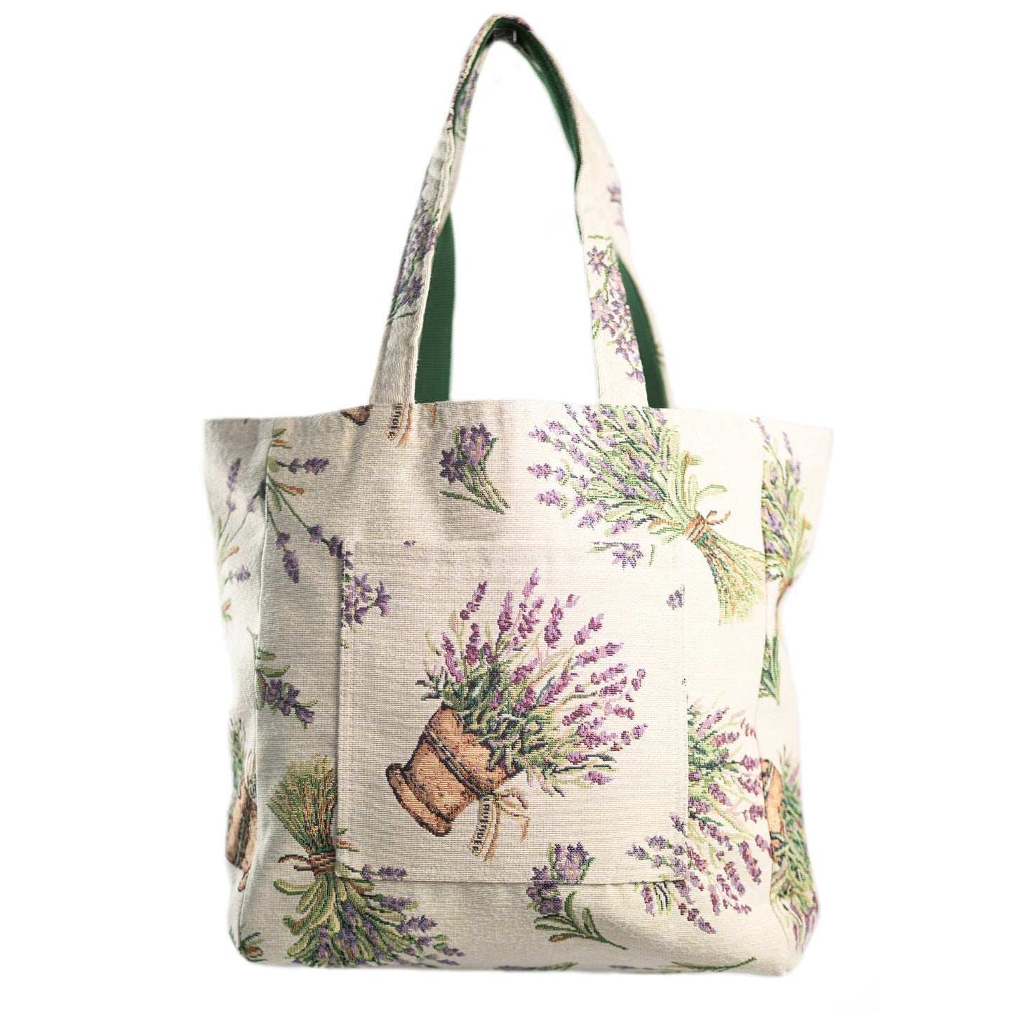 フレンチリバーシブルバッグ （横長トート）