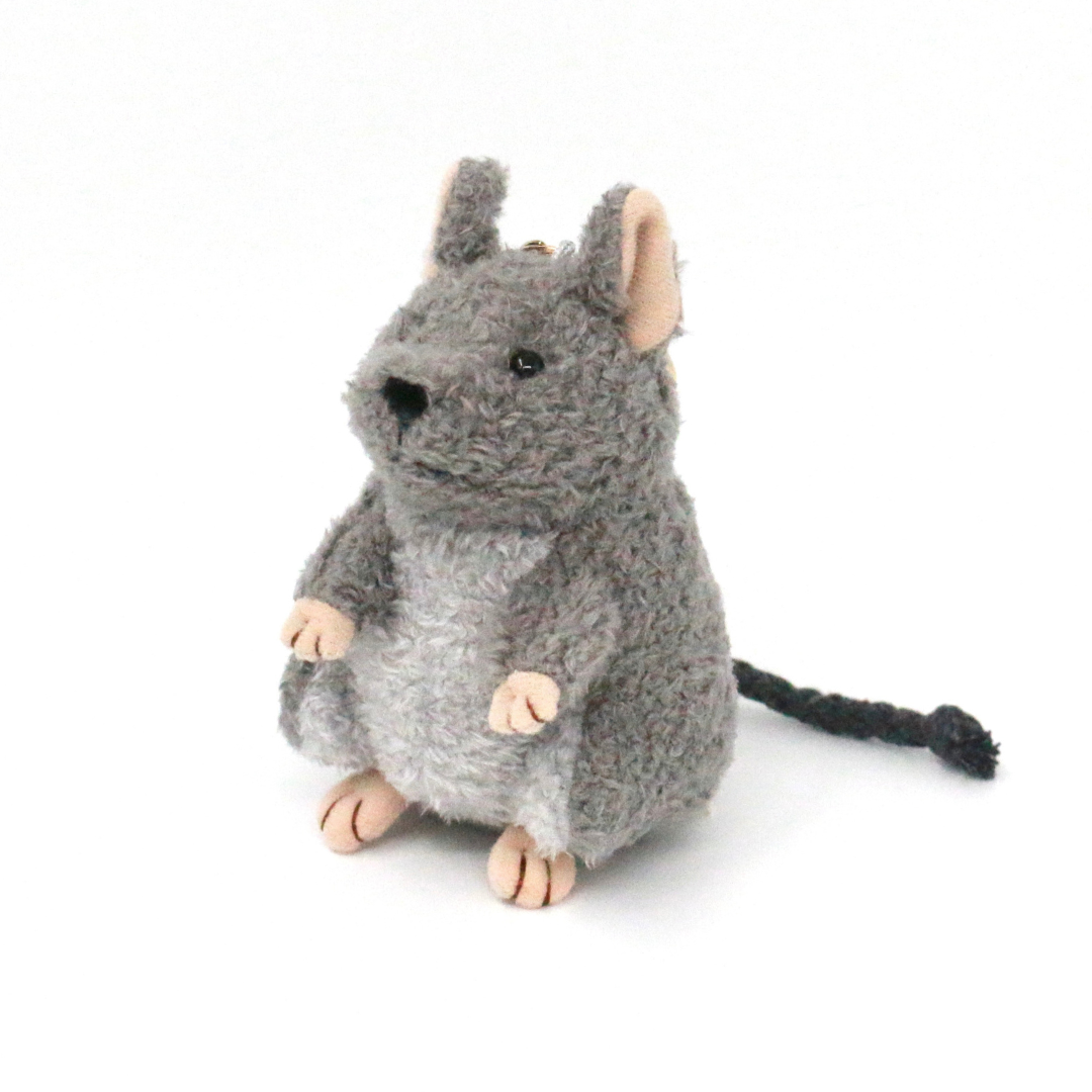 デグーのぬいぐるみチャーム（ブルー）