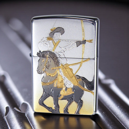 【Yabusame ZIPPO Lighter】｜The Aim Within Motion