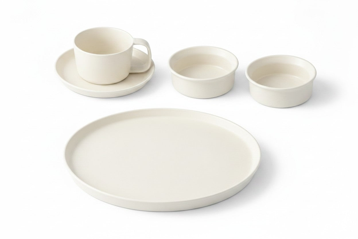 moment Breakfast Ritual Set – Mino Ware Breakfast Tableware Collection