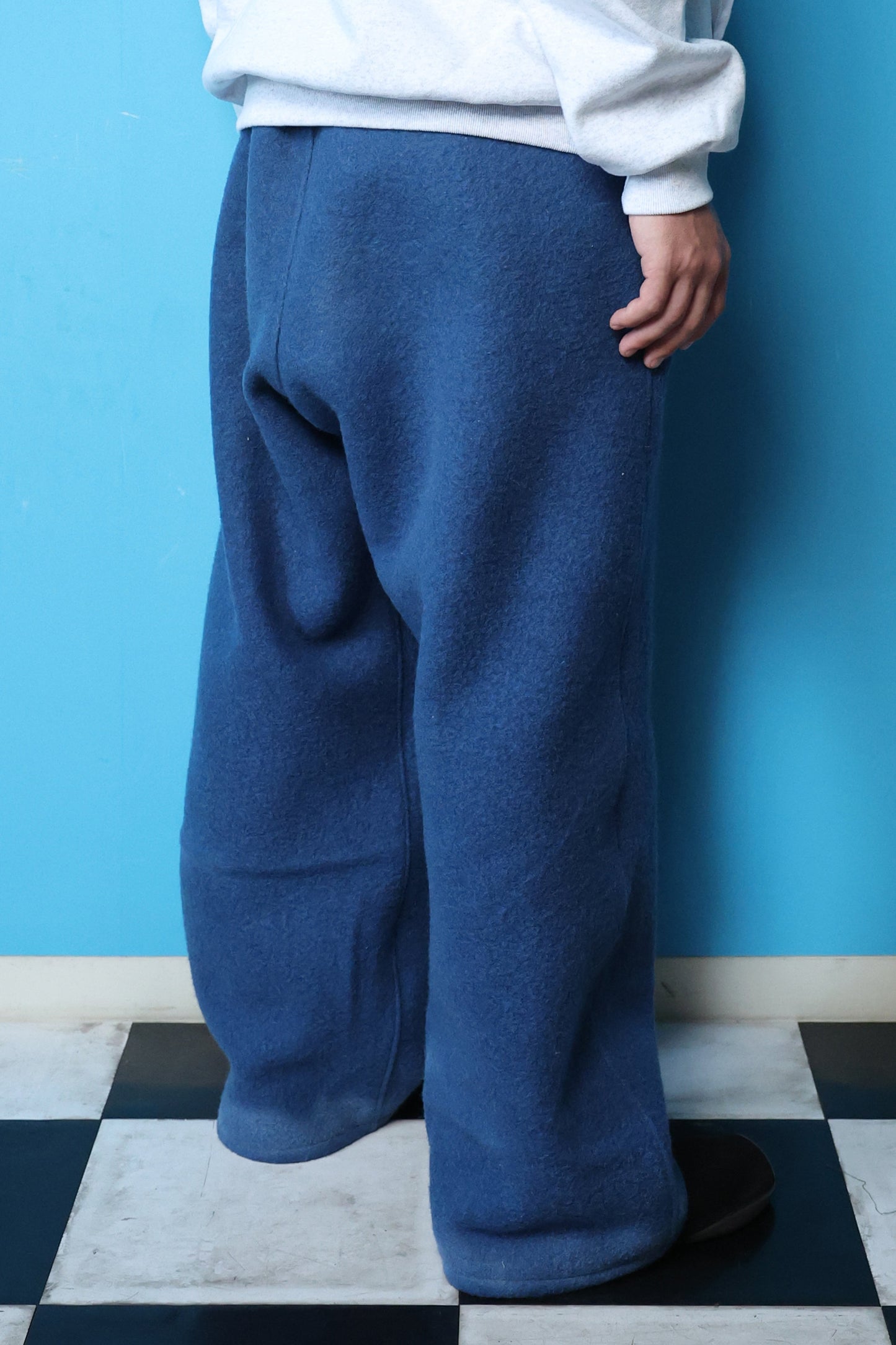 MILITARY WOOL DOJO PANTS(BLUE)