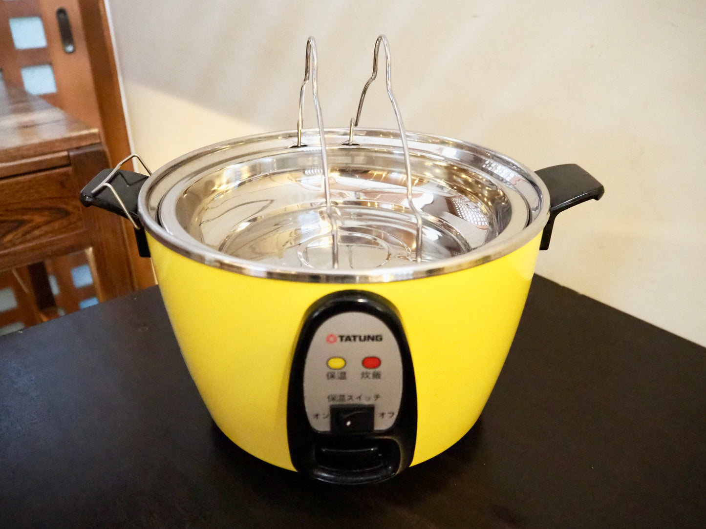 電鍋で使える持ち手付き蒸し皿(蒸し盤) 10人用【浅型/深型】