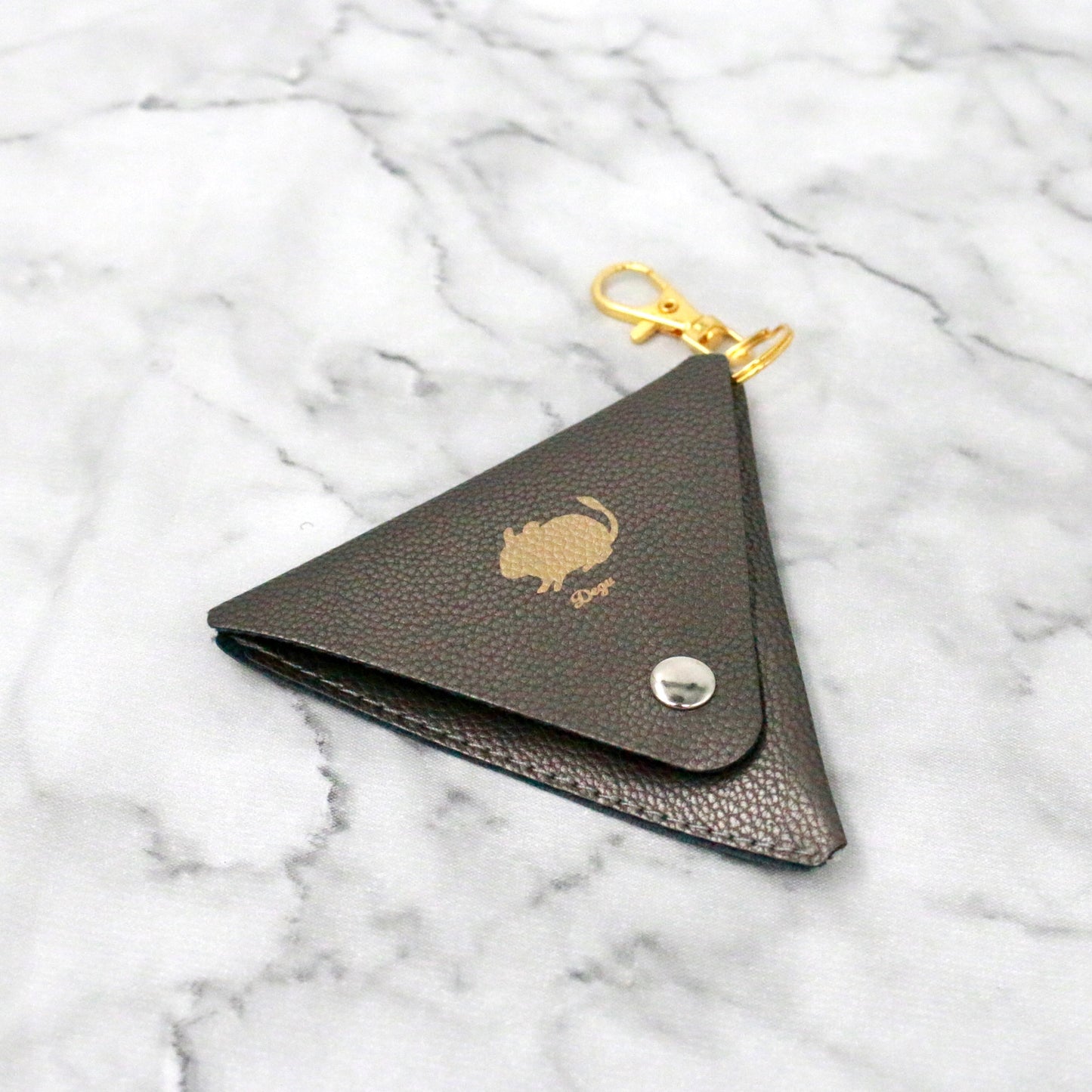 デグー刺繍靴下（キーポーチ付き）