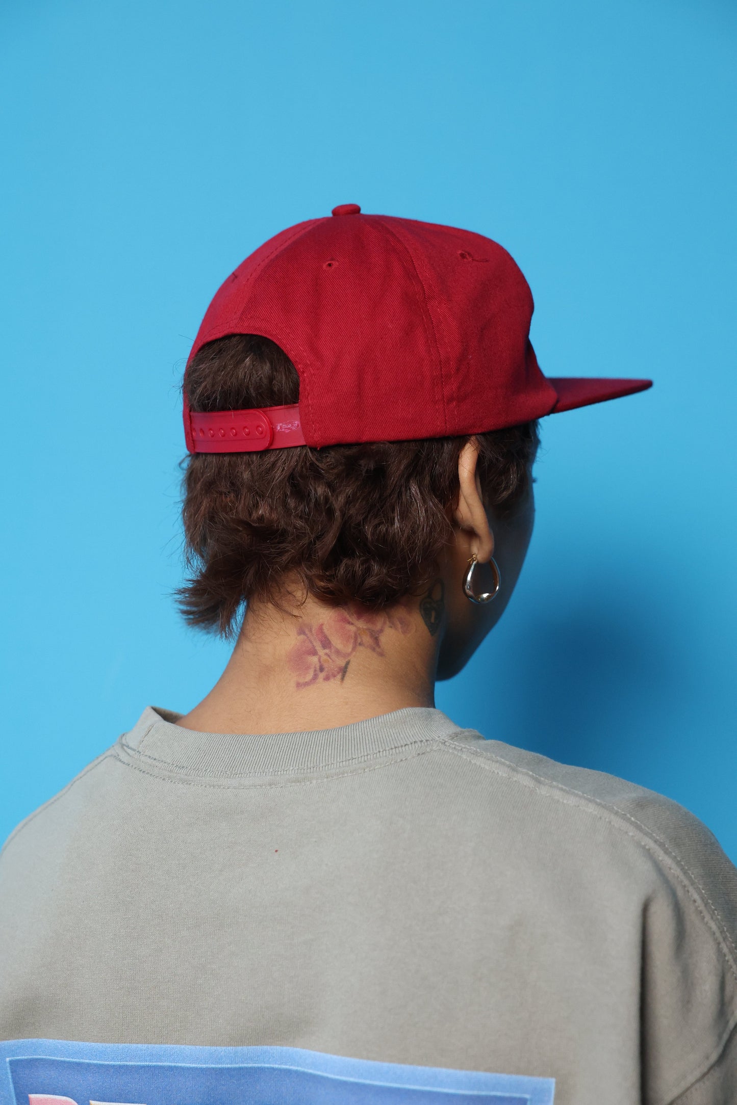 A LOGO B.B CAP(WINE,RED)