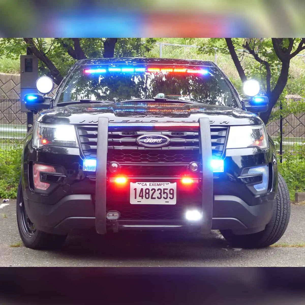 カスタムライセンスプレート型看板 【大・US車用】カリフォルニア(公用車)/オリジナルアメリカエンボスナンバープレート おしゃれ表札看板