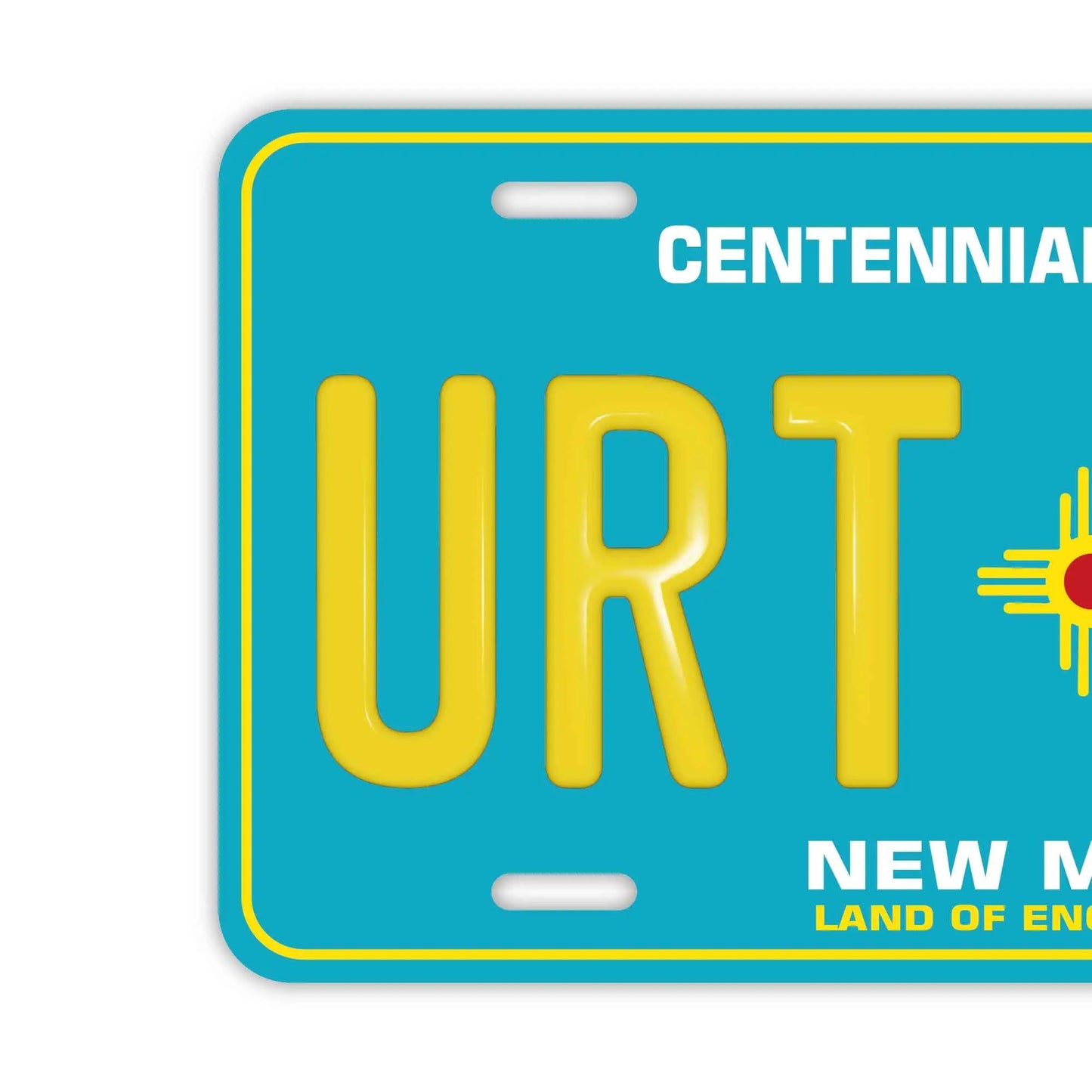 カスタムライセンスプレート型看板 【大・US車用】ニューメキシコ/オリジナルアメリカエンボスナンバープレート おしゃれ表札看板