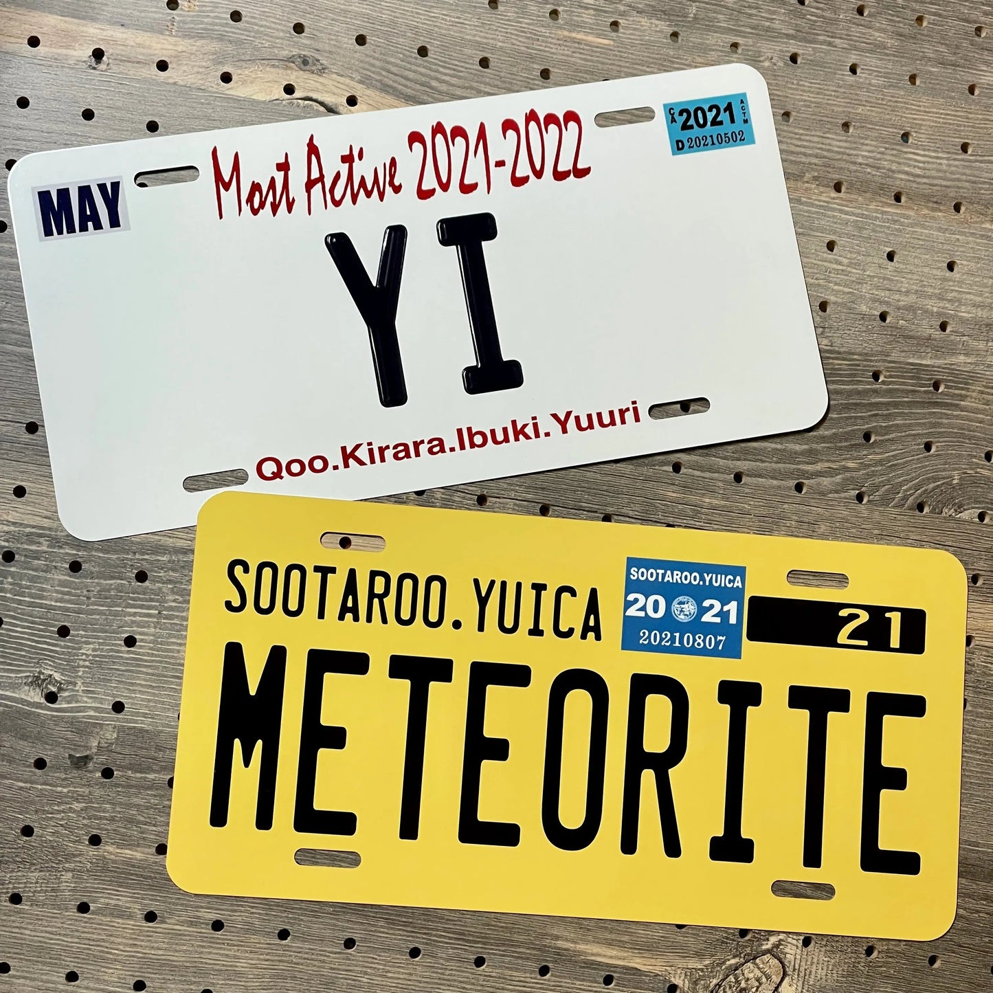 カスタムライセンスプレート型看板 【大・US車用】カリフォルニア1950's/オリジナルアメリカエンボスナンバープレート おしゃれ表札看板