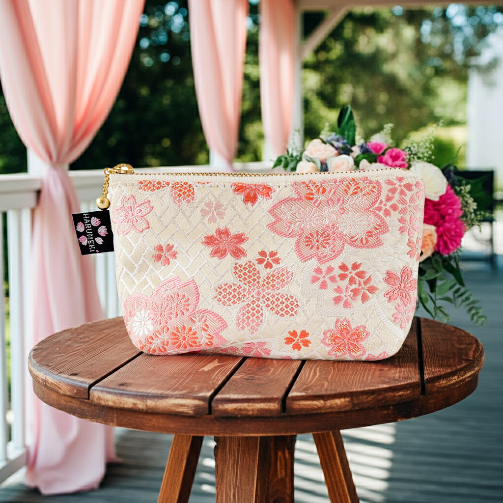 きんらん たっぷりポーチ（large）