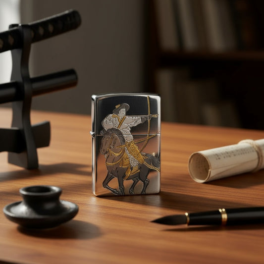 【Yabusame ZIPPO Lighter】｜The Aim Within Motion