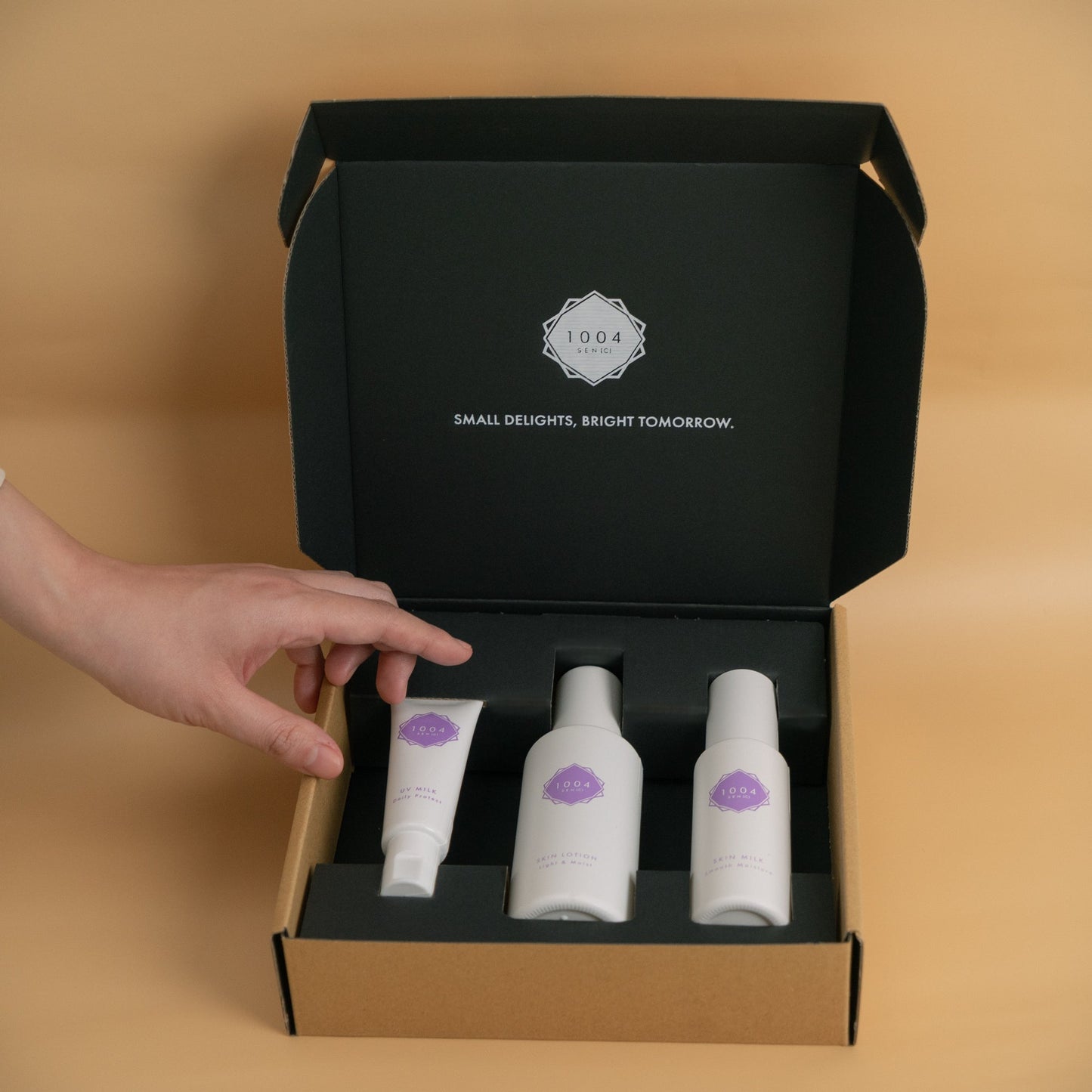 1004 SEN[C] 3ステップ スキンケアセット（化粧水・乳液・日焼け止め）