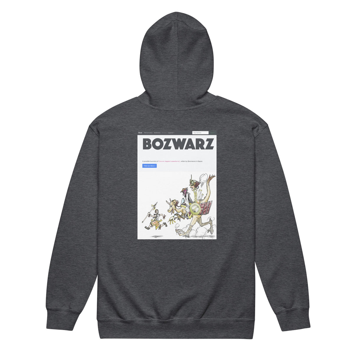 Unisex heavy blend zip hoodie