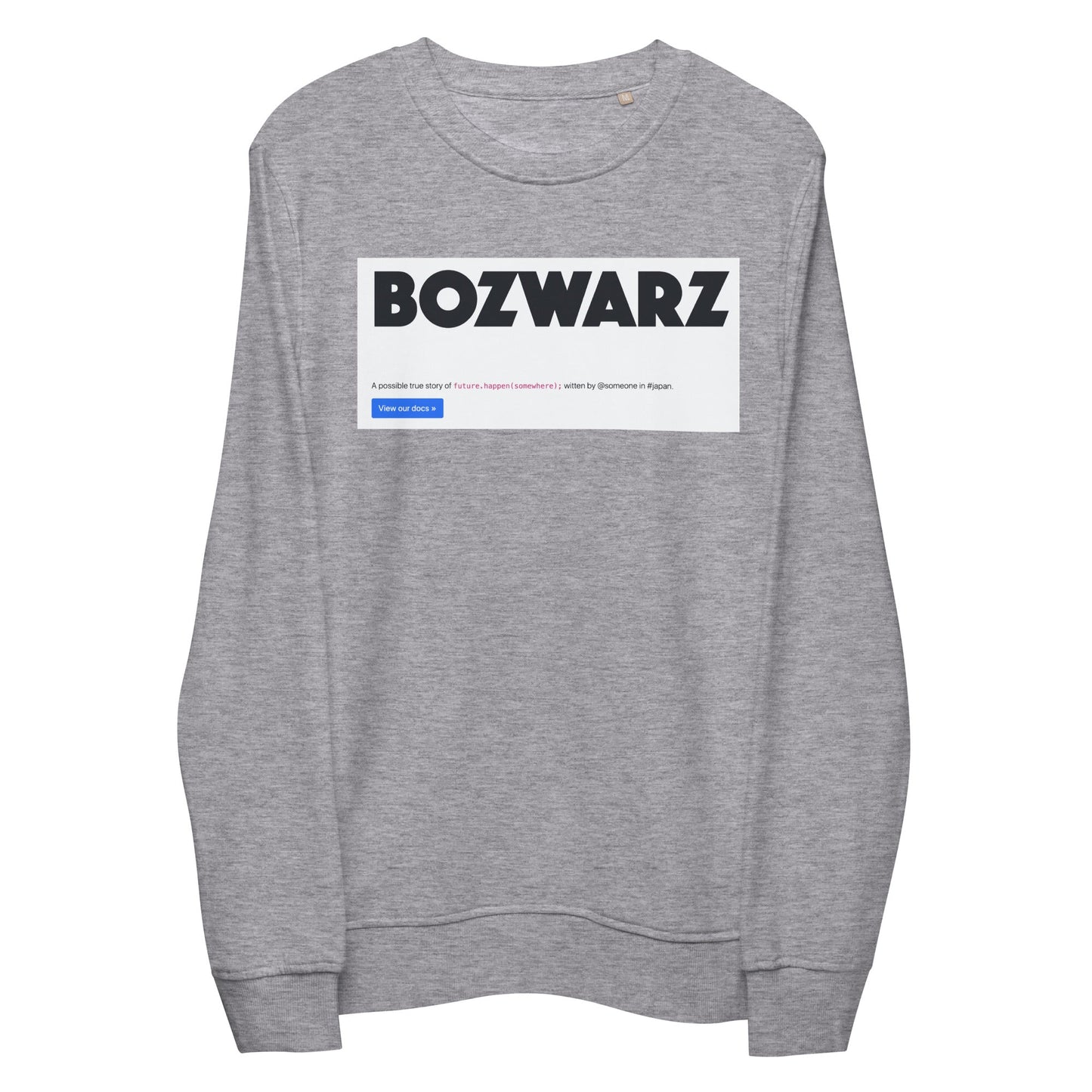 Unisex sweatshirt BOZWARZ