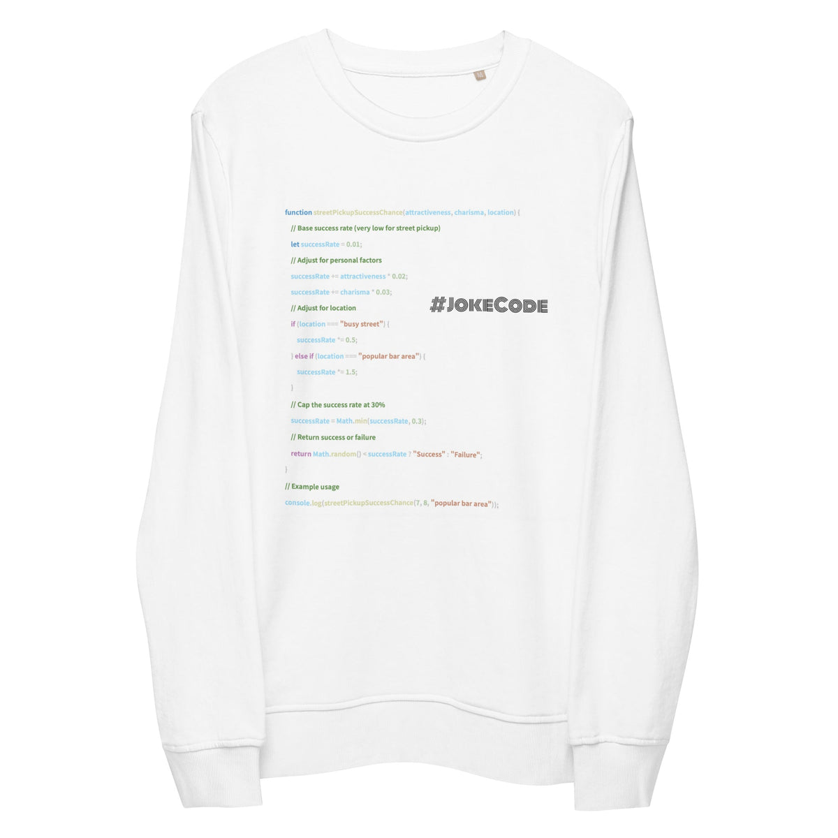 Unisex sweatshirt JokeCode 2