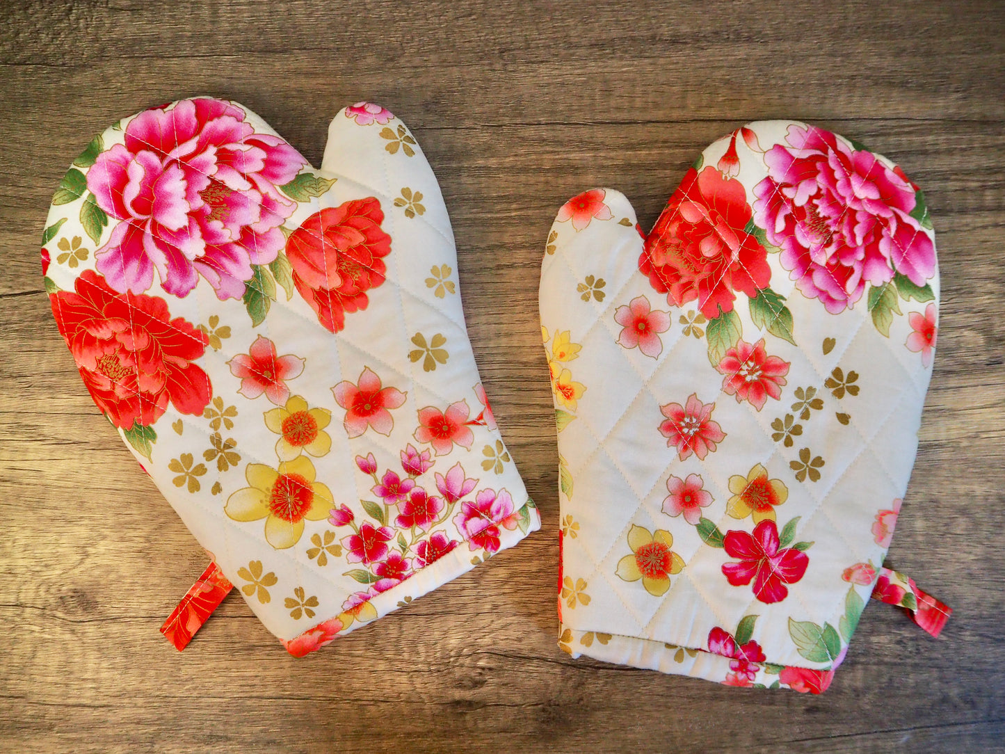 【SUIYOUBIセレクト】客家花布ミトン １個